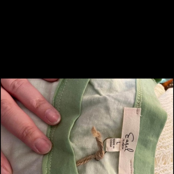 Easel babydoll tank top - Picture 2 of 2